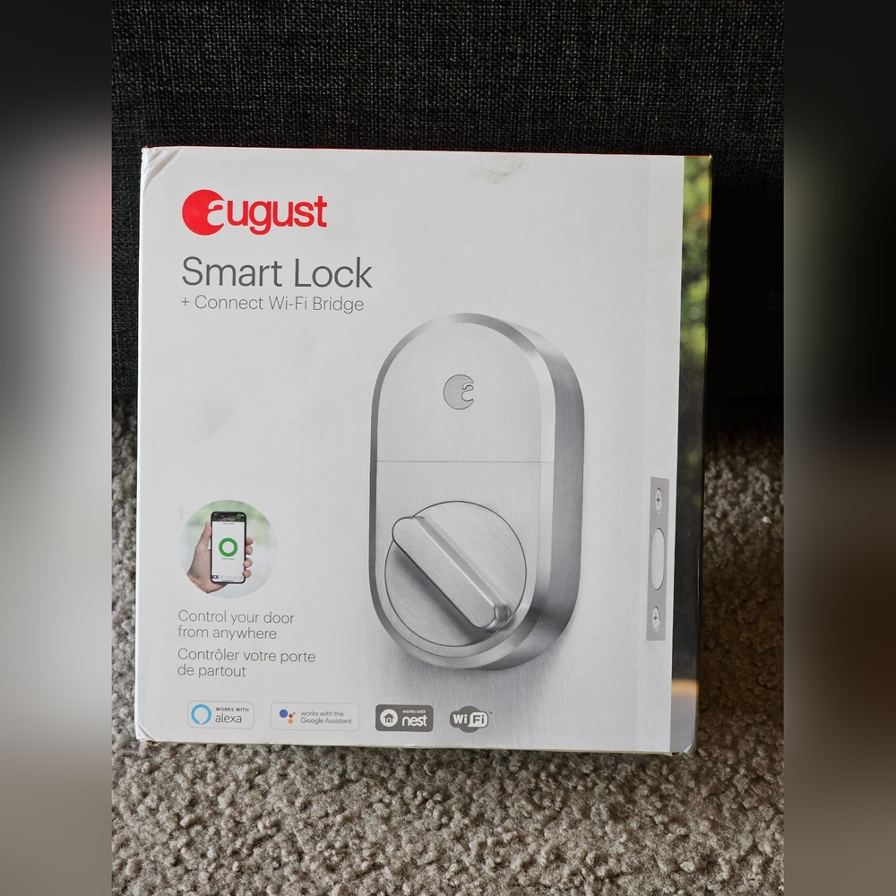 August Smart Lock + Connect Wifi Bridge